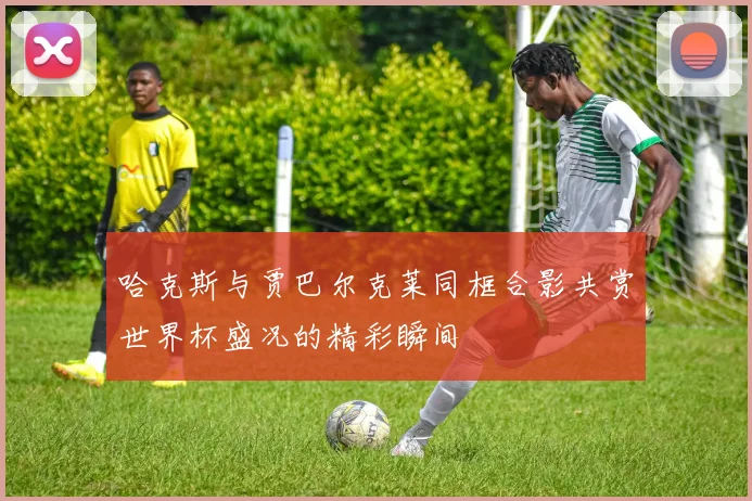 哈克斯与贾巴尔克莱同框合影共赏世界杯盛况的精彩瞬间